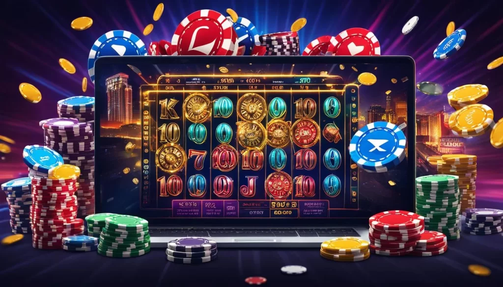 Trò chơi bắn cá với nhiều loại cá và súng, minh họa game bắn cá